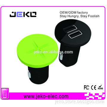Certificate screws single usb car charger for mobile phone in car using charger